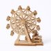 Pariserhjul i tre, puslespillmodell i 3D, håndlaget leketøypuslespill_voghion.com