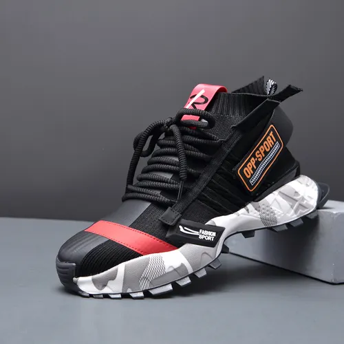 Neue leichte und atmungsaktive Mesh-Laufschuhe aus gewebtem Mesh für Herren, trendige Jugendschuhe_voghion.com