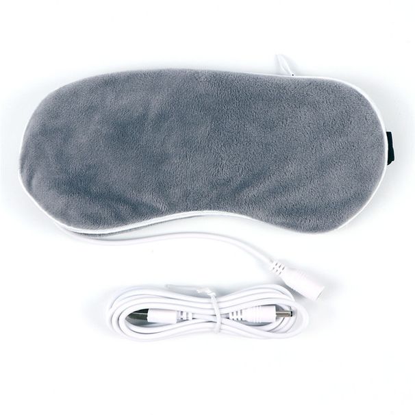 USB-värmande ångögonskydd Sovmask Anti-mörka ringar Ögonplåster Ögonmassage Trötthetslindring Sömn Reseögonskyddsmask_voghion.com