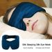 Double Layer Silk Sleeping Mask Large Eye Coverage Sleep Mask Soft Eye Patch Blackout Blindfold Shading Eye Cover Travel Relax_voghion.com