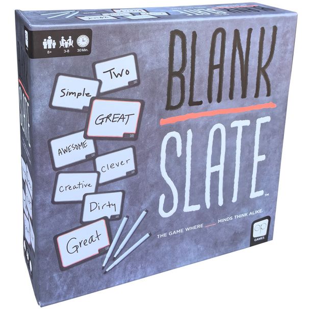 BLANK SLATE Fun family gathering board game Friends party card game_voghion.com