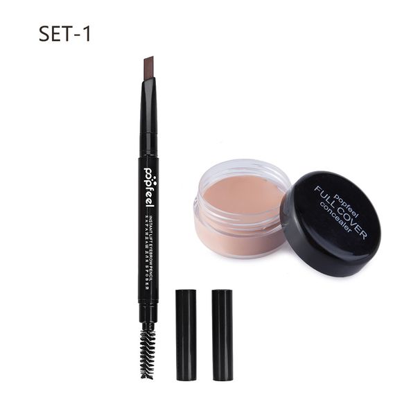 Eyebrow Enhancers Double Headed Automatic Eyebrow Pencil Genuine Waterproof And Sweat Proof Non Smudge Single Color Isolation Concealer_voghion.com