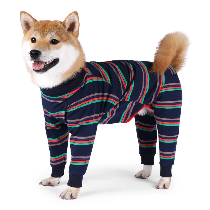 Vêtements de convalescence postopératoire pour chien, vêtements de désinfection anti-léchage, vêtements anti-perte de poils, chemise anti-anxiété, pyjama pour chien_voghion.com