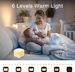 White Noise Bluetooth Speaker 7 Colors Night Light 40 Soothing Sounds Rechargeable Portable Kids Sound hine_voghion.com