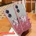 Funda con soporte de mariposa y revestimiento brillante para OPPO A58 A95 A78 A57S A54 5G A52 A53 A17 Reno 11 10_voghion.com