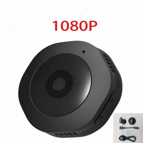 Mini caméra Wifi 4K 1080P HD Vision nocturne Smart Home IP Webcam Surveillance à distance Micro caméscopes Portable Invisible_voghion.com