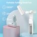 Mini ventilatore ricaricabile portatile pieghevole piccolo ventilatore con funzione power bank ventilatore di raffreddamento estivo ZPG_voghion.com