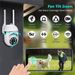 Security System, Wireless Surveillance Camera, 5G WiFi Camera With Night Vision Motion Detection Auto Tracking Smart_voghion.com