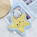 Lillian Cross-Border Source Moon Rabbit Cheese Toast Hanging Hand Small Towel Bathroom Kitchen Cartoon Cloth Gift_voghion.com
