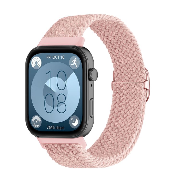 Bånd til HUAWEI ur fit 3-remmes smart ur erstatningsbælte armbånd nylon flettet armbånd correa HUAWEI fit3 tilbehør_voghion.com