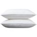 270T Polyester Hotel-Grade Adjustable Loft Pillow - 3D Fiber Filled, Hypoallergenic & Breathable, 20x28 Inch (White)_voghion.com