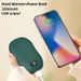Winter 2in1 Portable Mini USB Charging Double Sided Digital Display Fast Heating Hand Warmer_voghion.com