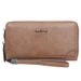 Wallet Men/Fashion New Vintage Long Clutch/Double Zipper Coin Purse_voghion.com