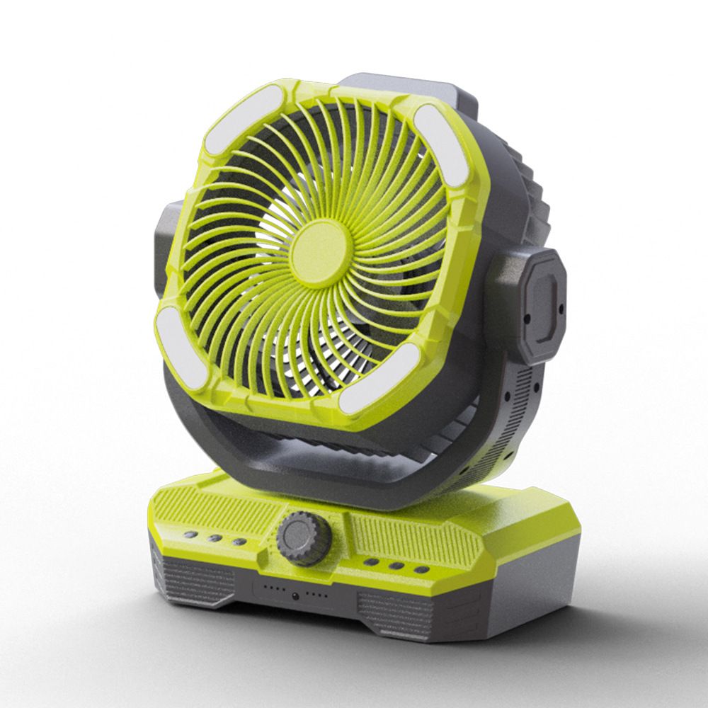 Výbušná venkovní domácí nová jedenáctipalcová super silná a velkokapacitní automatická třepací hlava s repelentem proti komárům, kempingovým ventilátorem_voghion.com