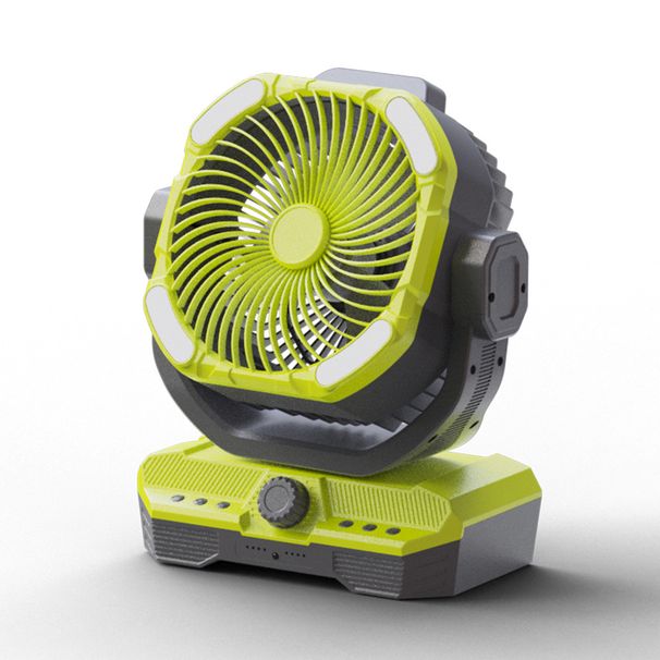 Výbušná venkovní domácí nová jedenáctipalcová super silná a velkokapacitní automatická třepací hlava s repelentem proti komárům, kempingovým ventilátorem_voghion.com