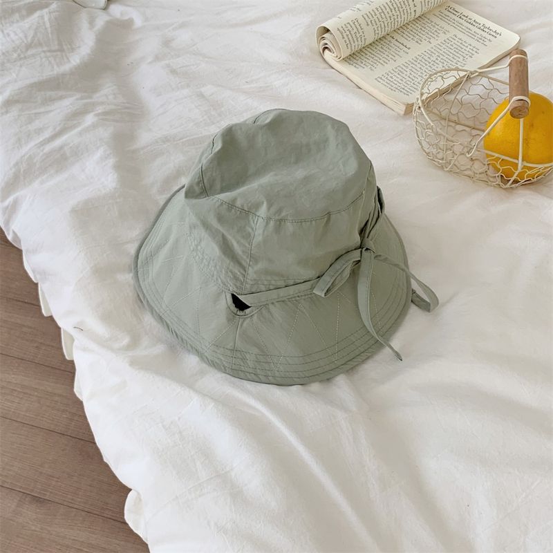 Nya Ankomster Snörning Fiskare Sommar Lätt Tunn Casual Utomhus Vindskydd Rep Solskydd Basin Ins Solskydd Hatt_voghion.com