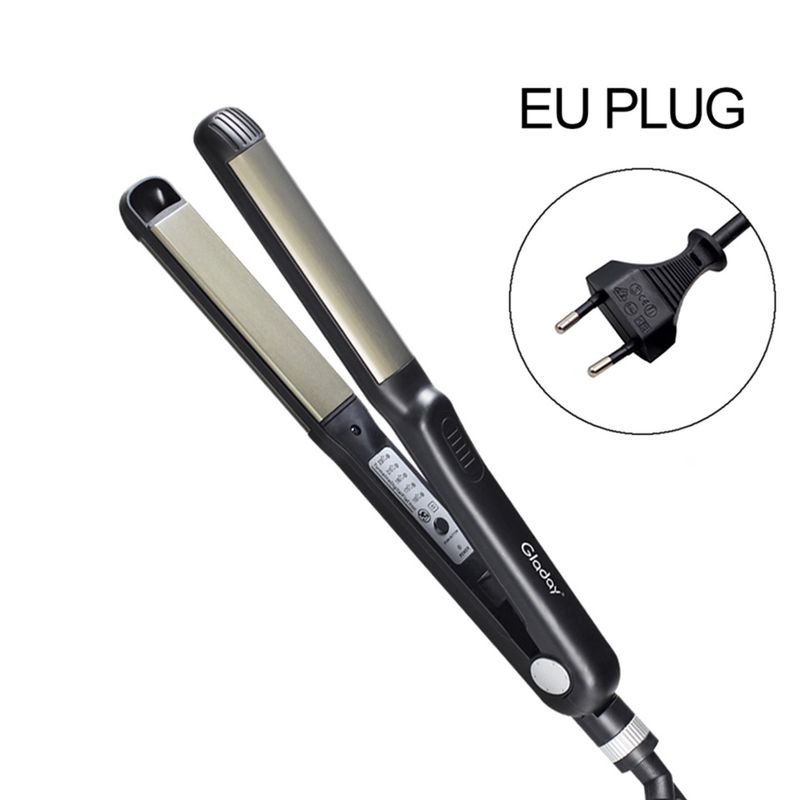 Arricciacapelli elettrico, piastra per capelli con temperatura regolabile, nessun danno ai capelli, ferro arricciacapelli, piastra per frangia, ferro arricciacapelli_voghion.com