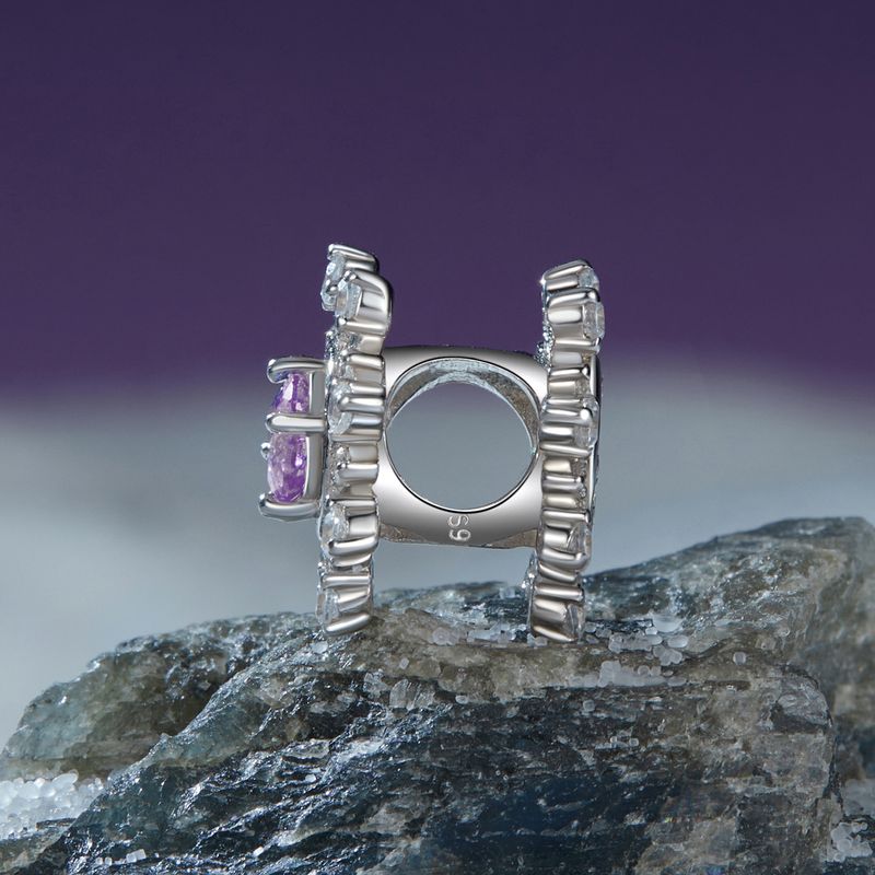 Dazzling Fireworks Charm Sterling Silver Charm_voghion.com