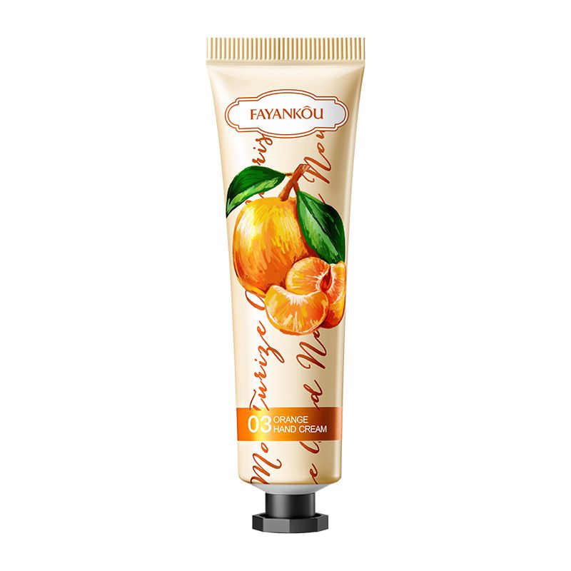 Full English FAYANKOU Orange Moisturizing Autumn Winter Anti Dry And Cracking Hand Cream_voghion.com