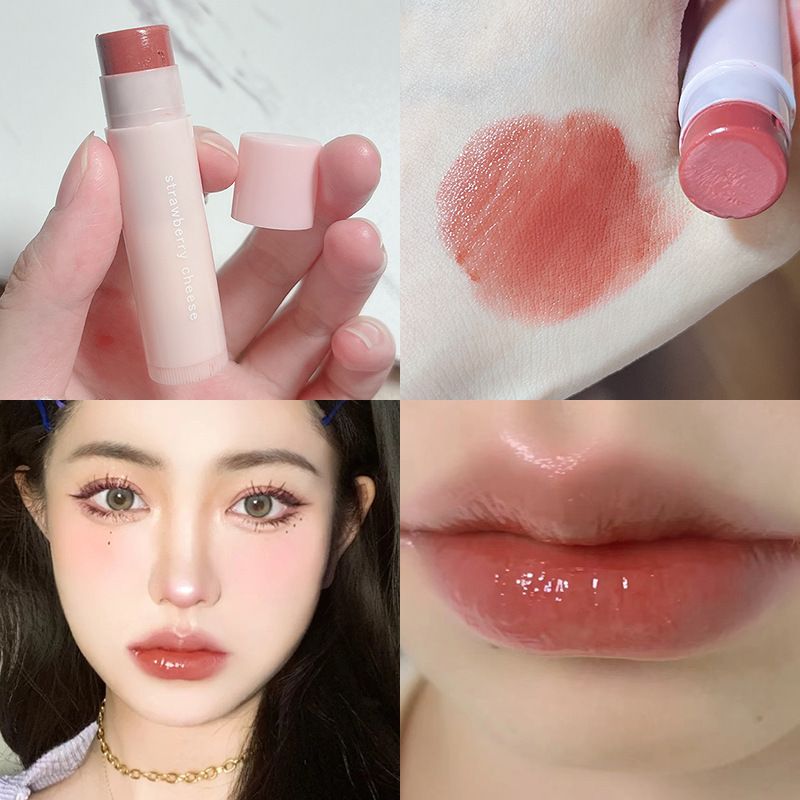 Rossetto impermeabile lucidante a specchio idratante a lunga durata rosa lucido cristallo smalto per labbra tinta pressa tipo Li_voghion.com