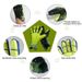Professional football latex non slip gloves adult children goalkeeper training goalkeeper gloves_voghion.com