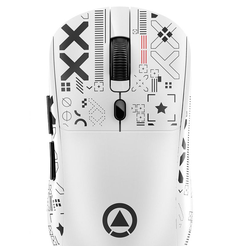 Escultura em prata G18 Bluetooth sem fio o terceiro exame simulado mouse leve jogo E-sports computador desktop RGB_voghion.com