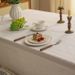 Nordische Tischdecke – Vintage-Spitzenbesatz, 5 Größen (140 x 100 bis 260 cm), rutschfestes Polyester – Weiß/Orange/Grün/Beige – Staubdichtes Dekor_voghion.com