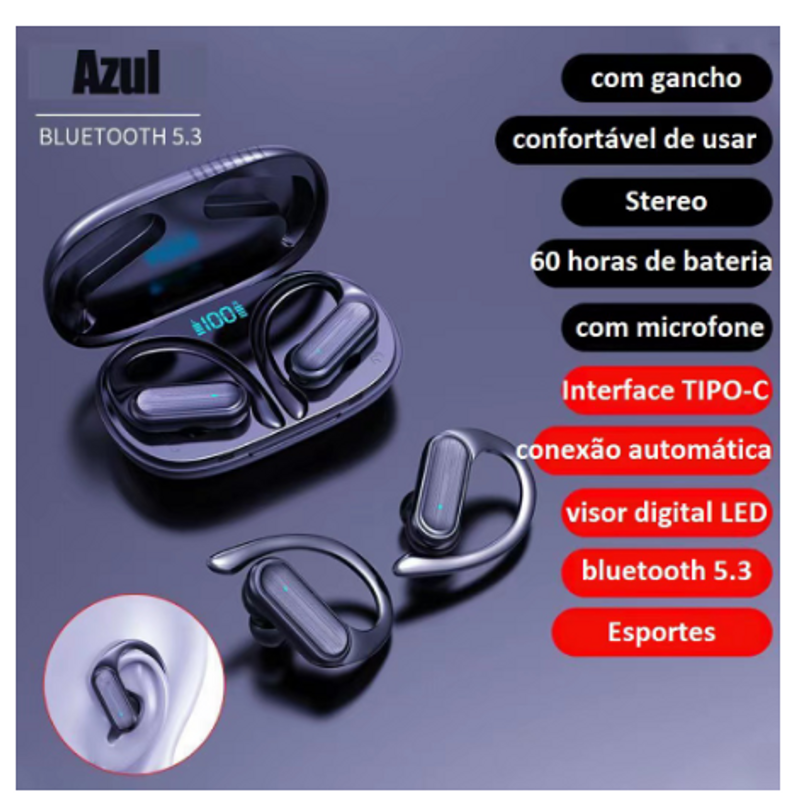 A520 TWS Bluetooth Sports Hifi Kopfhörer Mat Mikrofon Kaméidi Reduktioun_voghion.com