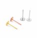 S925 Sterling Silver Earrings Posts Ear Stud Flat Pin With Backs DIY Findings_voghion.com