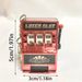 1pc Retro Slot Machine Keychain Men, Game Machine, Creative Pendant For Birthday Gift_voghion.com