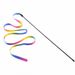 Dubbelzijdige toverstaf, regenbooglint, kattenplaagspeeltje, huisdierbenodigdheden_voghion.com