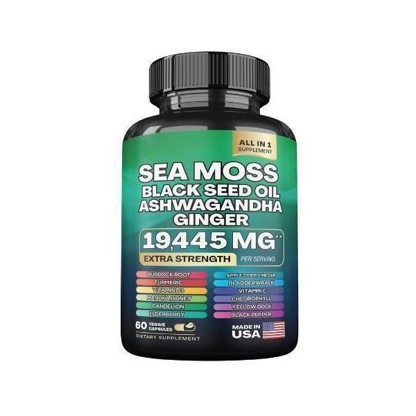 Seaweed Capsule 60 Capsules GMP_voghion.com