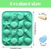3Pcs Seashell Chocolate-Shell-Shaped Baking Mold For Chocolate,Cake,Candy,and Soap Making, Perfect For DIY Decoration And Gift Projects (Three Colors)_voghion.com
