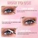 Ciglia finte a ciuffo singolo segmentato fai da te, set di ciglia finte giornaliere naturali lunghe morbide 8 ciglia ricce 18D_voghion.com
