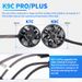 DAWNKNIGHT K9C Pro H7 H4 H11 Lampe Tube en cuivre plus grand Lumières H1 HB3 9005 HB4 9006 12V Pour Ampoule de phare LED de voiture_voghion.com