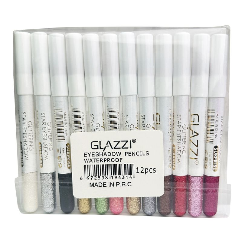 GLAZZI Aegyo-sal Pearlescent Color Makeup 12 Colors Eyeliner Eyeshadow Pen_voghion.com