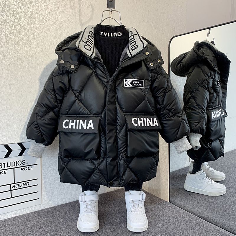 Jongensdons 2023 nieuwe baby buitenlandse kleding winter katoenen kinderjas_voghion.com