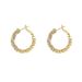 Unique Circle Hoop For Women, Niche Light Luxury Design, 2024 New High-end Earrings_voghion.com