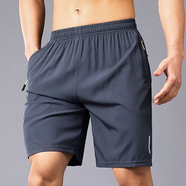 Men's shorts for outer wear in summer loose ice silk quick-drying sports pants shorts elastic plus fat large size pants for men_voghion.com