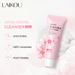 LAIKOU Sakura Facial Cleanser 100g Hydrating Moisturizing Cleansing Pores Moisturizing Cleanser_voghion.com