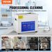 Eccellente pulitore con timer e riscaldatore digitale professionale da 6 litri, 110 V, ad ultrasuoni commerciale con pulitore a ultrasuoni Mac da 40 kHz_voghion.com