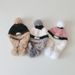 Kids'caps Winter New Plush Ear-protection Parent-child Stylish Warm Pullover Children's Hat_voghion.com