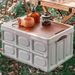 Outdoor Foldable Camping Storage Box That Doubles As A Table_voghion.com