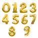 Palloncini in lamina d'oro e argento da 32 pollici con numeri da 0 a 9 - Cifre metalliche giganti per matrimoni, compleanni e feste_voghion.com