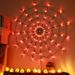 1.2M 80LED Halloween Decoration USB Spider Web Light String With Nine Remote Control Modes For Halloween Party DIY Holid_voghion.com