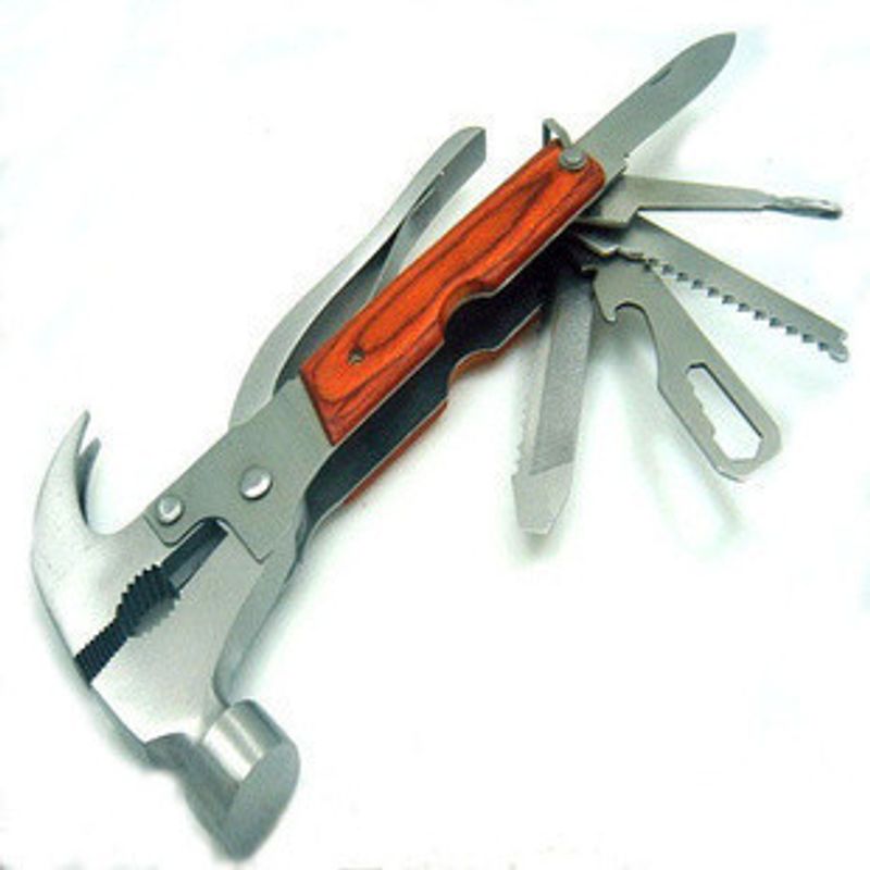 Multi-Function Claw Travel Gear Tool Camping Outdoor Car Multi-Purpose Survival Hammer Pliers_voghion.com