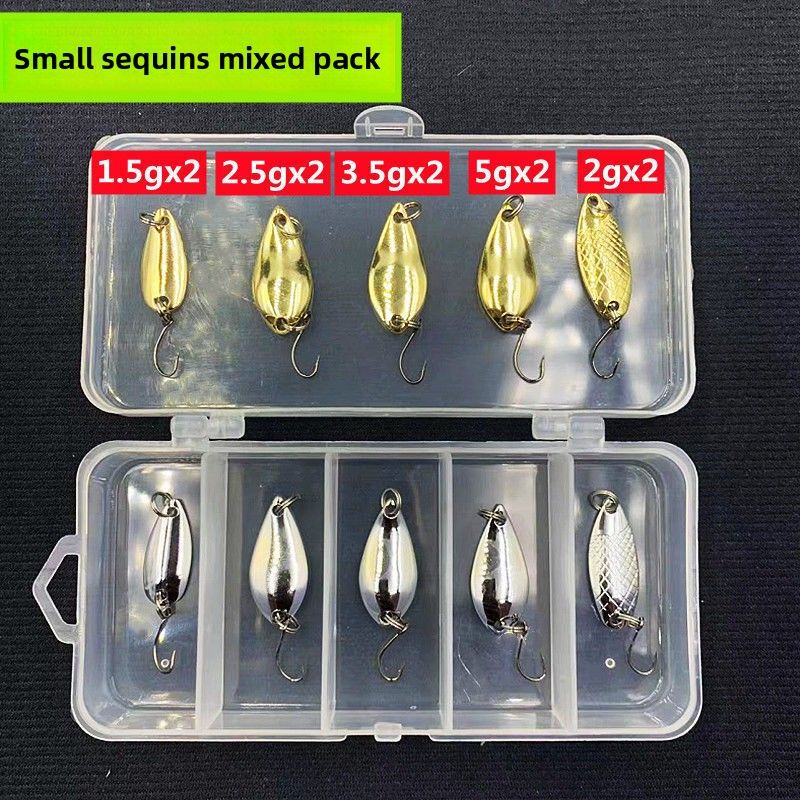 Zestaw wędkarski Zestaw przynęt All Water Layer Box Uniwersalny dla początkujących Spinner Soft Bait_voghion.com