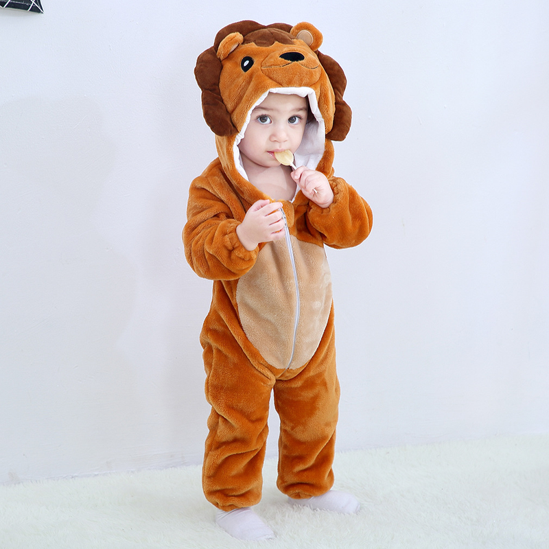 Baby clothes newborn baby one-piece romper cartoon children's animal crawling clothes_voghion.com