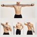Men's Figure-Eight Resistance Chest Arm Strength, High-Intensity Elastic Band For Shoulder And Back Stretching, Yoga_voghion.com