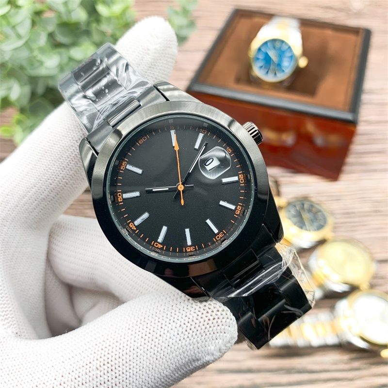 Herrenuhr Klassische und modische Herren-Quarzuhr im Business-Stil aus Edelstahl mit Gummiband Herrenuhr_voghion.com